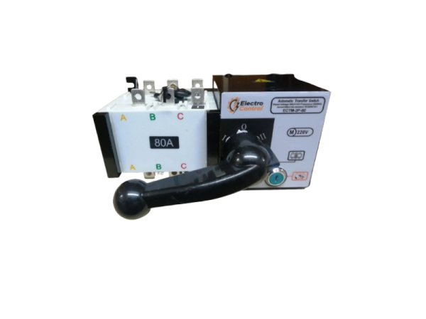 Transferencia motorizada ECTM-3P 80 220VAC 80A