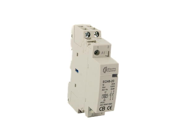 Contactor ECH8-20 2P 120VAC 20A (Alumbrado)