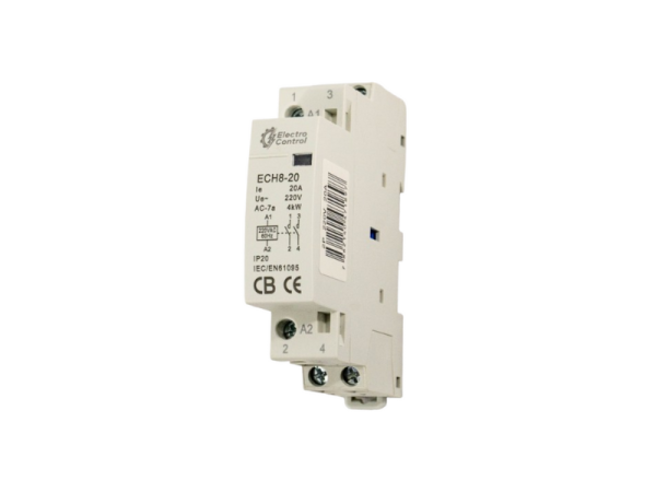 Contactor ECH8-20 2P 220VAC 20A (Alumbrado)