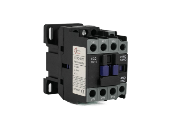 Contactor ECC-0911 120V 2,5Kw/3HP 9A