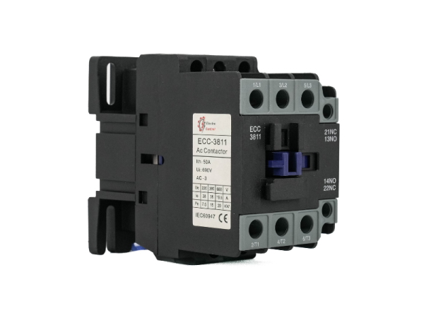 Contactor ECC-3811 120V 11Kw/15HP 38A