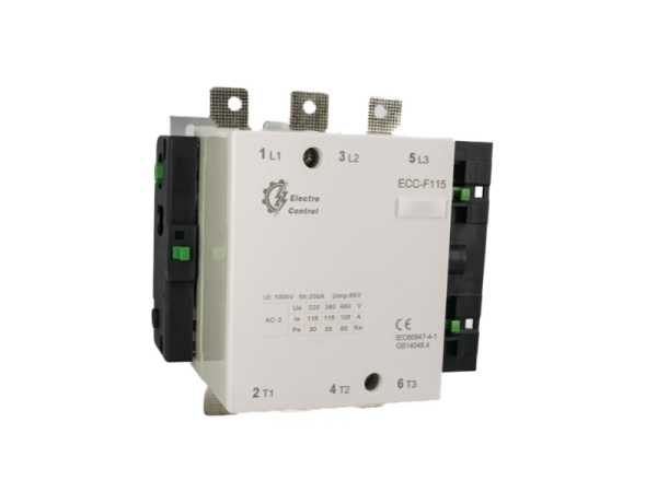 Contactor ECC-F150 220V 55Kw/75HP 150A