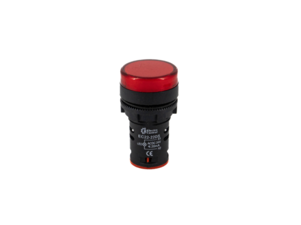 Luz piloto EC22-22DS rojo 24V AC/DC