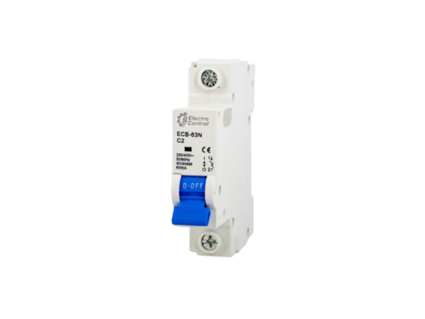 Breaker de riel ECB-63N 1 polo 20A