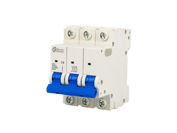 Breaker de riel ECB-125H 3 polos 80A